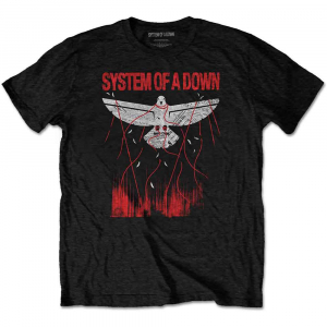 System Of A Down - Dove Overcome Uni Bl T-Shirt i gruppen MERCHANDISE / T-shirt / Metal hos Bengans Skivbutik AB (4355532r)