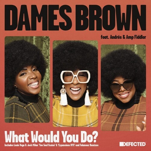 Dames Brown - What Would You Do? (Remixes) (Feat. Andres & Amp Fiddler) i gruppen VINYL / RNB, Disco & Soul hos Bengans Skivbutik AB (4365219)