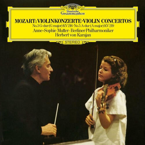 Wolfgang Amadeus Mozart - Violin Concertos 3 & 5 i gruppen Annet / hos Bengans Skivbutik AB (4365220)