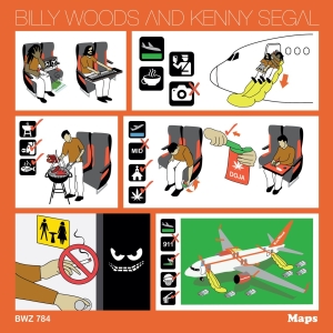 Billy Woods & Kenny Segal - Maps (US Import) i gruppen VINYL hos Bengans Skivbutik AB (4379863)