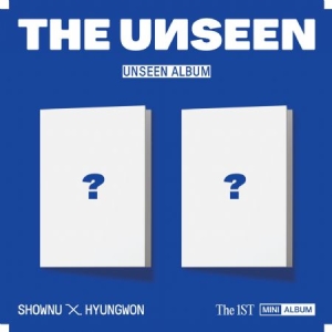 SHOWNU X HYUNGWON (MONSTA X) - 1st Mini Album (THE UNSEEN) (Random LIMITED Ver.) i gruppen Minishops / K-Pop Minishops / Monsta X hos Bengans Skivbutik AB (4390840)