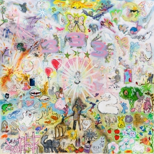 Bladee - Threethreethree i gruppen VINYL hos Bengans Skivbutik AB (4395702)