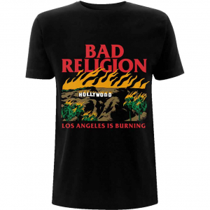 Bad Religion -  Bad Religion Unisex T-Shirt: Burning Bl i gruppen Annet /  hos Bengans Skivbutik AB (4399039)