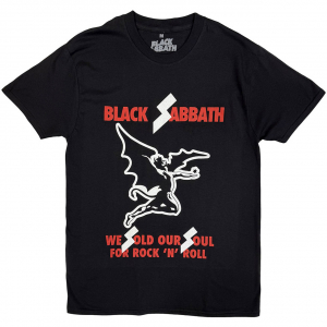 Black Sabbath - Unisex T-Shirt: Sold our Soul (X-Large) i gruppen Annet /  hos Bengans Skivbutik AB (4400489)