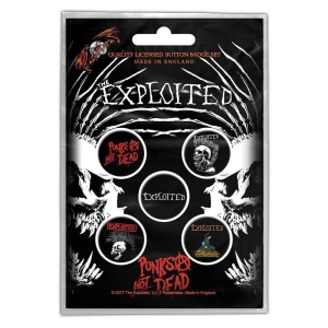 The Exploited - Punks Not Dead Button Badge Pack i gruppen Minishops / The Exploited hos Bengans Skivbutik AB (4400516)