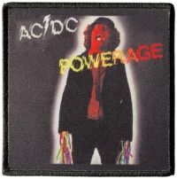 Ac/Dc - Patch Powerage (8,1 X 6,4 Cm) i gruppen MERCHANDISE / Tøypatch / Heavy Metal hos Bengans Skivbutik AB (4400551)