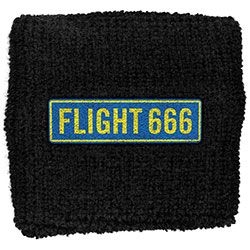 Iron Maiden - Fabric Wristband: Flight 666 (Retail Pac i gruppen -Start Merch hos Bengans Skivbutik AB (4400757)