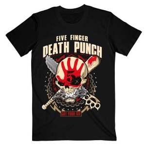 Five Finger Death Punsch - Zombie Kill Uni Bl T-Shirt  (S) i gruppen MERCHANDISE / T-shirt / Heavy Metal hos Bengans Skivbutik AB (4400876)