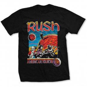Rush - Unisex T-Shirt: US Tour 1978 (Small) i gruppen Annet /  hos Bengans Skivbutik AB (4401027)
