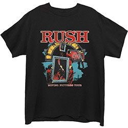 Rush - Unisex T-Shirt: Moving Pictures (Small) i gruppen -Start Merch hos Bengans Skivbutik AB (4401034)