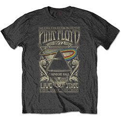 Pink Floyd - Unisex T-Shirt: Carnegie Hall Poster (Sm i gruppen CDON - Exporterade Artiklar_Manuellt / T-shirts_CDON_Exporterade hos Bengans Skivbutik AB (4401277)