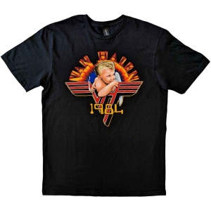 Van Halen - Cherub 84 Uni Bl T-Shirt  (S) i gruppen -Start Tshirt hos Bengans Skivbutik AB (4401307)