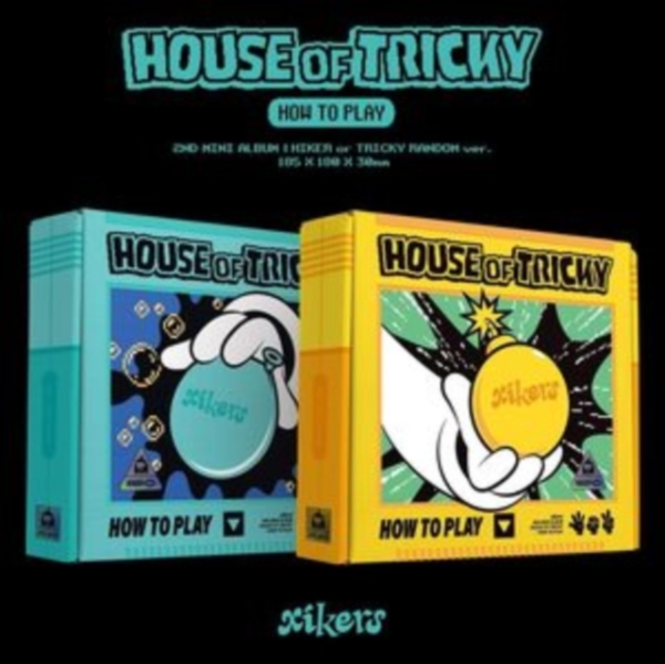 XIKERS - 2nd Mini Album (HOUSE OF TRICKY : HOW TO i gruppen CD / K-Pop hos Bengans Skivbutik AB (4401434)
