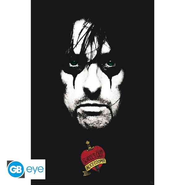 Alice Cooper - School's Out Face 91,5 x 61 cm i gruppen MERCHANDISE / Poster / Heavy Metal hos Bengans Skivbutik AB (4401454)