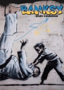 Banksy - Banksy 2024 Unofficial Calendar i gruppen -Start Merch hos Bengans Skivbutik AB (4406322)