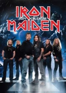 Iron Maiden - Iron Maiden 2024 Unofficial Calendar i gruppen -Start Merch hos Bengans Skivbutik AB (4406341)