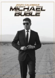 Michael Buble - Michael Buble 2024 Unofficial Calendar i gruppen -Start Merch hos Bengans Skivbutik AB (4406350)