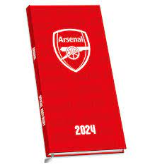 Arsenal Fc - Arsenal Fc 2024 Slim Diary i gruppen -Start Merch hos Bengans Skivbutik AB (4406375)