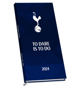 Tottenham Hotspur Fc - Tottenham Hotspur Fc 2024 Slim Diary i gruppen -Start Merch hos Bengans Skivbutik AB (4406377)