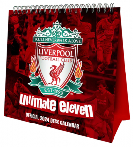 Liverpool Fc - Liverpool Fc 2024 Desk Easel i gruppen -Start Merch hos Bengans Skivbutik AB (4406380)