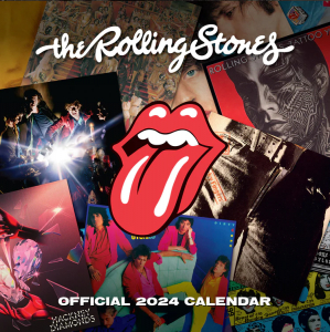 Rolling Stones - Rolling Stones 2024 Square Calendar i gruppen MK Export CDON Merch hos Bengans Skivbutik AB (4406394)