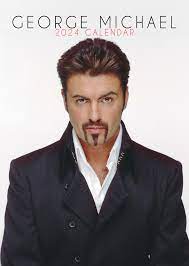 George Michael - George Michael 2024 A3 Calendar i gruppen -Start Merch hos Bengans Skivbutik AB (4406398)