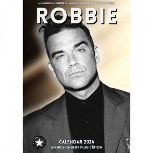 Robbie Williams - Robbie Williams 2024 A3 Calendar i gruppen Minishops /  hos Bengans Skivbutik AB (4406402)
