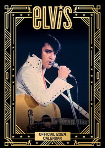 Elvis - Elvis 2024 A3 Calendar i gruppen -Start Merch hos Bengans Skivbutik AB (4406412)