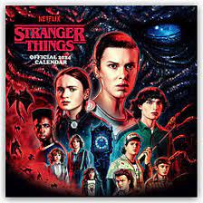 Stranger Things - Stranger Things 2024 Square Calendar i gruppen -Start Merch hos Bengans Skivbutik AB (4406484)
