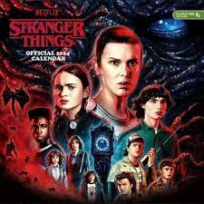 Stranger Things - Stranger Things 12 By 12 Calendar (Plast i gruppen -Start Merch hos Bengans Skivbutik AB (4406493)