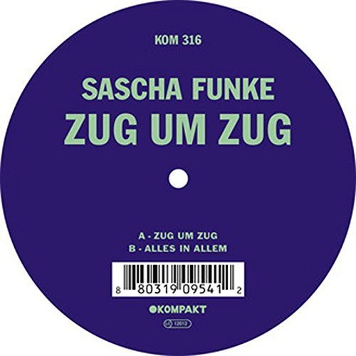 Sascha Funke - Zug Um Zug i gruppen VINYL / Dans/Techno hos Bengans Skivbutik AB (4413739)