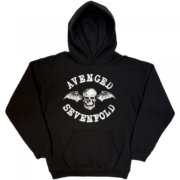 Avenged Sevenfold - Unisex Pullover Hoodie: Logo i gruppen MERCH / Klær / Hettegensere hos Bengans Skivbutik AB (4414337r)