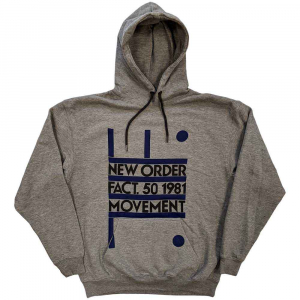 New Order - Unisex Pullover Hoodie: Movement i gruppen Annet /  hos Bengans Skivbutik AB (4414419r)