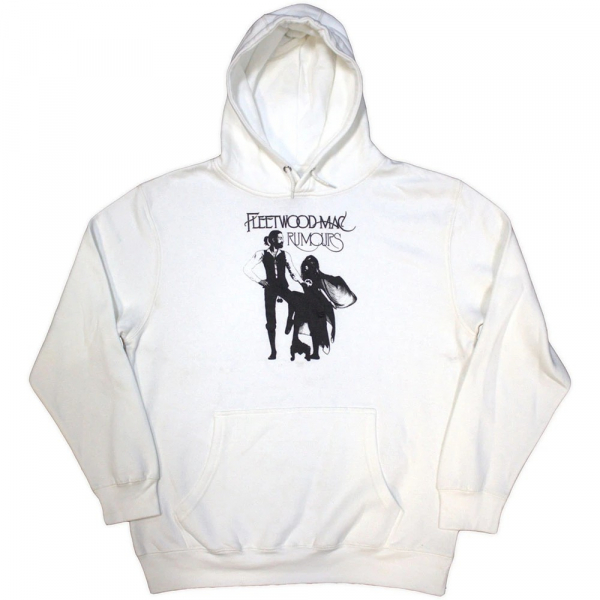 Fleetwood Mac - Rumours Uni White Pullover Hoodie i gruppen MERCH / Klær / Hettegensere hos Bengans Skivbutik AB (4414426r)