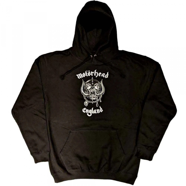 Motorhead - Unisex Pullover Hoodie: England i gruppen MERCH / Klær / T-skjorter hos Bengans Skivbutik AB (4414438r)
