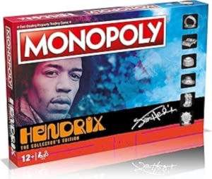 Jimi Hendrix - Monopoly - Jimi Hendrix i gruppen MERCHANDISE / Selskapsspill / Pop-Rock hos Bengans Skivbutik AB (4415638)