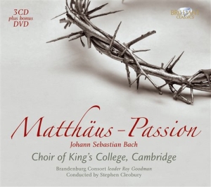 Bach J S - Matthäus Passion i gruppen CD hos Bengans Skivbutik AB (450820)