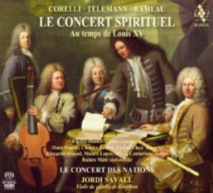 Corelli / Telemann / Rameau - Le Concert Spirituel i gruppen Musikk / SACD / Klassisk hos Bengans Skivbutik AB (460468)