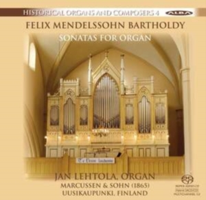 Felix Mendelssohn - Sonatas For Organ i gruppen Musikk / SACD / Klassisk hos Bengans Skivbutik AB (460632)