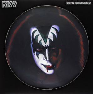 Kiss - Gene Simmons - Picture Lp i gruppen -Start Vinyl-N hos Bengans Skivbutik AB (480436)