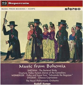 Music From Bohemia - Smetna/Weinber - Rudolf Kempe/Royal Philharmonic i gruppen VINYL / Toppselgere hos Bengans Skivbutik AB (485566)