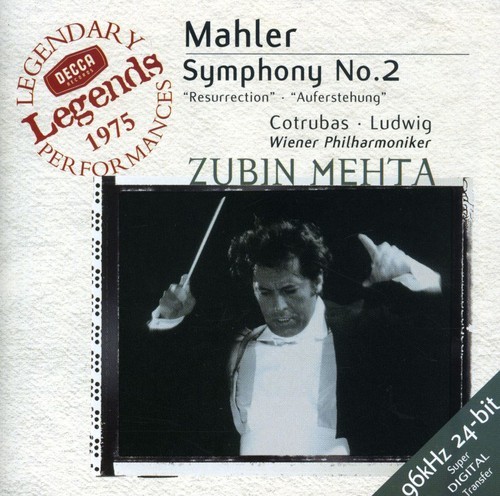 Mahler - Symfoni 2 i gruppen CD / Toppselgere hos Bengans Skivbutik AB (500331)