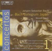 Bach Johann Sebastian - Violin Concertos Vol 1 i gruppen CD hos Bengans Skivbutik AB (500801)