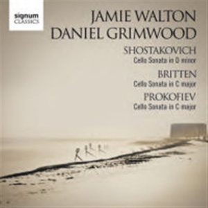 Shostakovich / Britten / Prokofiev - Cello Sonatas i gruppen Externt_Lager / Naxoslager hos Bengans Skivbutik AB (500839)