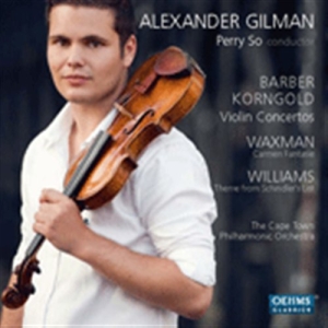Barber / Korngold - Violin Concertos i gruppen CD hos Bengans Skivbutik AB (501066)