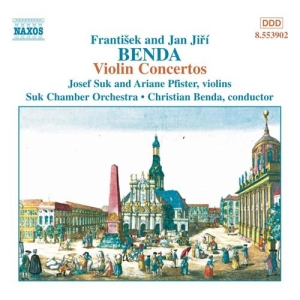Benda J/Benda F - Benda/Benda Violin Concertos i gruppen CD hos Bengans Skivbutik AB (501160)