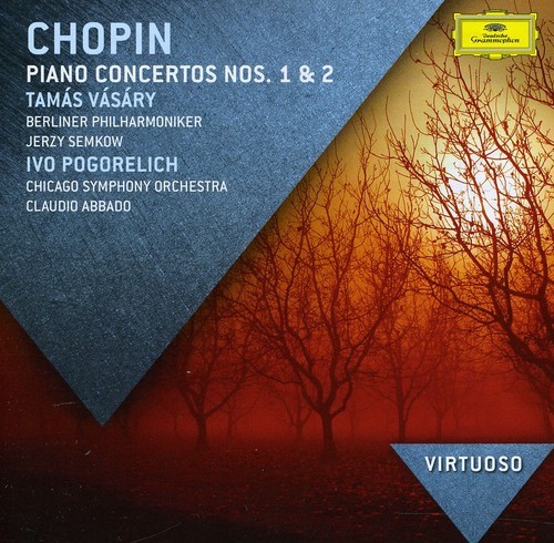 Chopin - Pianokonsert 1 & 2 i gruppen CD / Klassisk hos Bengans Skivbutik AB (501639)