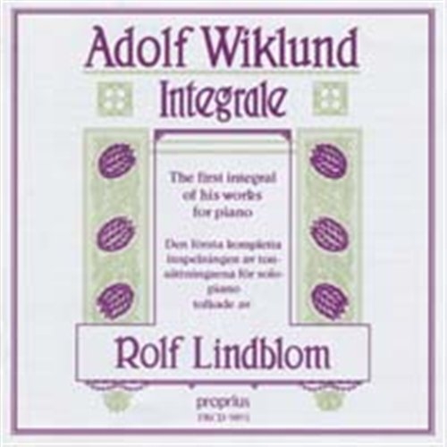 Various - Integrale - Piano Works i gruppen CD hos Bengans Skivbutik AB (504026)