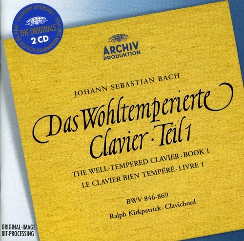 Bach - Wohltemperierte Klavier 1 i gruppen CD / Klassisk hos Bengans Skivbutik AB (504133)