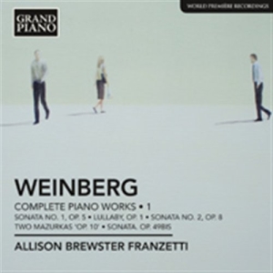 Weinberg - Complete Piano Works Vol 1 i gruppen CD hos Bengans Skivbutik AB (504383)